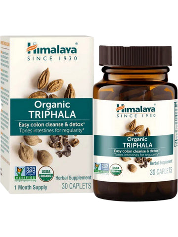 Himalaya, Organic Triphala, 30 Caplets