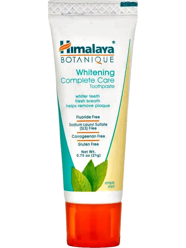 Himalaya, Whitening Complete Care Toothpaste, Simply Mint, 0.75 oz (21g)