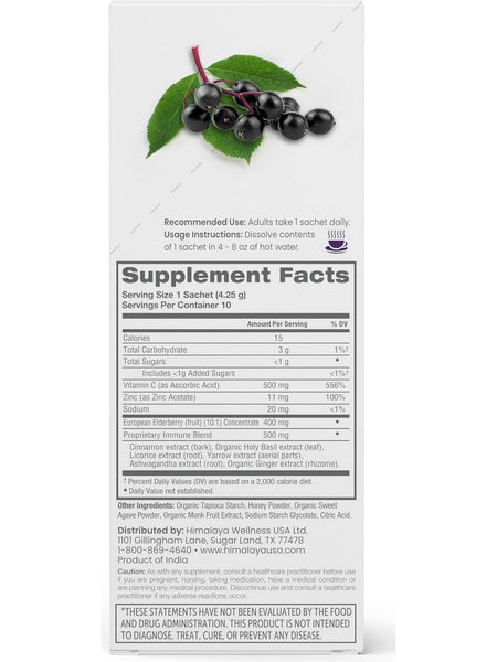 Himalaya, Elderberry Mix, 10-Sachets Pack