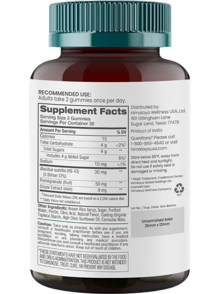 Himalaya, Probiotic Gummies, Strawberry, 60 Gummies