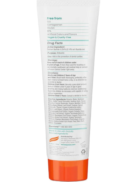Himalaya, Anticavity Fluoride Toothpate, Mint, 4 oz
