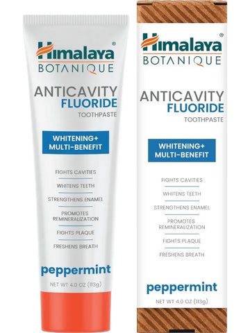 Himalaya, Anticavity Fluoride Toothpate, Peppermint, 4 oz