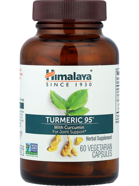Himalaya, Turmeric 95 with Curcumin, 60 Vegetarian Capsules