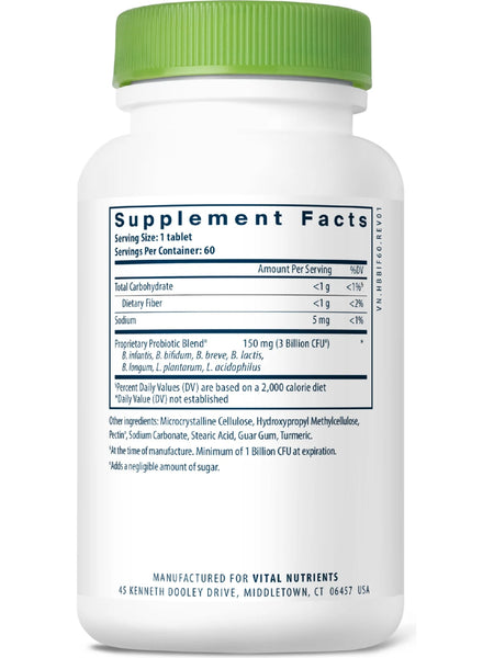 Hyperbiotics, Bifidobacterium Probiotic, 60 Time-Release Tablets