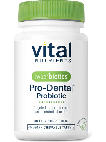 Hyperbiotics, PRO-Dental, Natural Mint, 45 Chewable Tablets