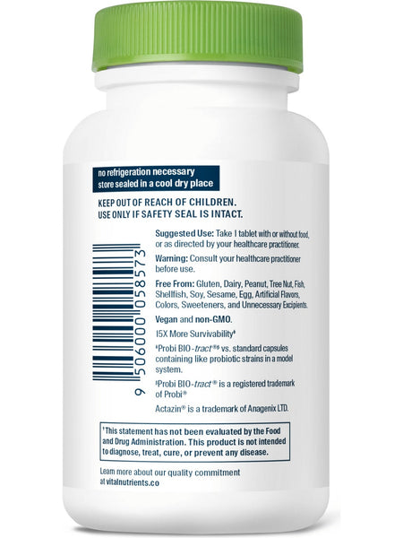 Hyperbiotics, PRO-15 Advanced Probiotic, 60 Vegan Tablets