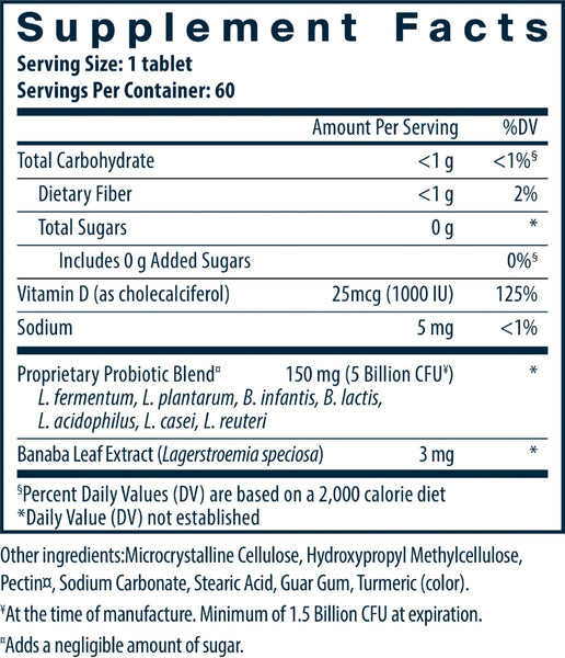 Hyperbiotics, PRO-Glucose Balance, 60 Time-Released Tablets