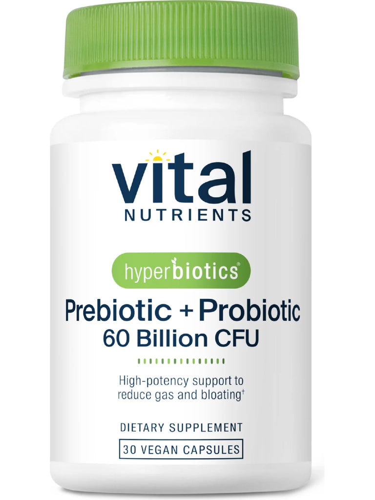Hyperbiotics, PRE+PRO, 60 Billion CFU, 30 Acid-Resistant Capsules