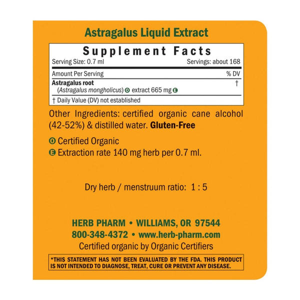 Herb Pharm, Astragalus, 4 fl oz