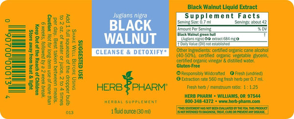 Herb Pharm, Black Walnut, 1 fl oz