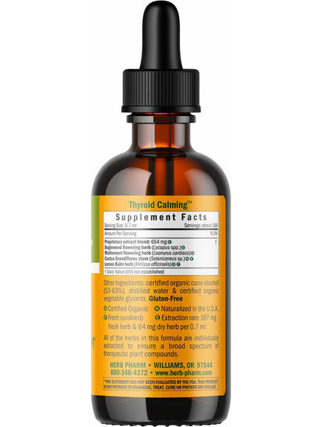 Herb Pharm, Thyroid Calming, 4 fl oz