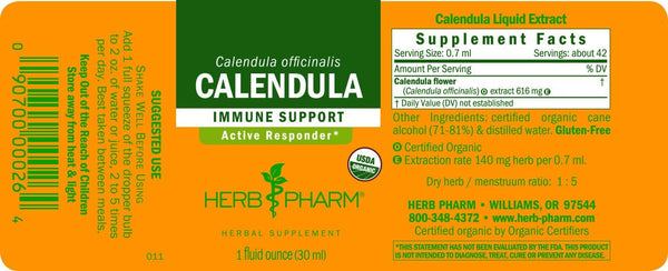 Herb Pharm, Calendula, 1 fl oz
