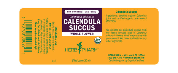 Herb Pharm, Calendula Succus, 1 fl oz
