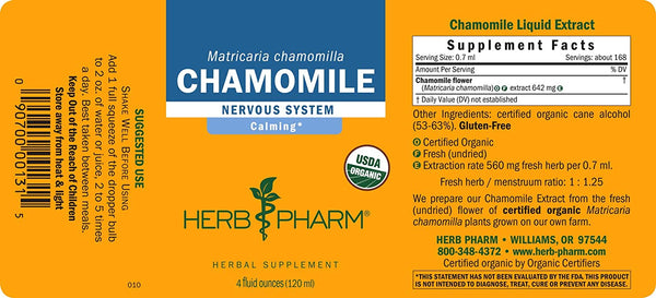 Herb Pharm, Chamomile, 4 fl oz