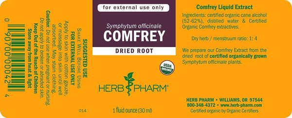 Herb Pharm, Comfrey, 1 fl oz