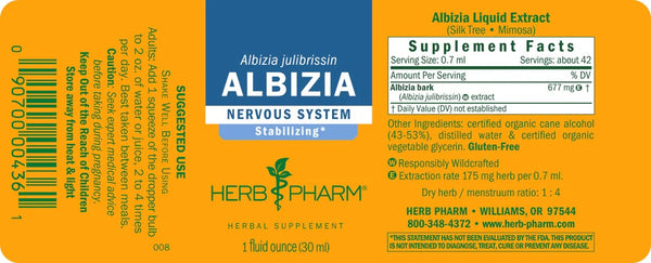 Herb Pharm, Albizia, 1 fl oz