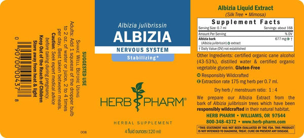 Herb Pharm, Albizia, 4 fl oz
