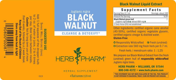 Herb Pharm, Black Walnut, 4 fl oz
