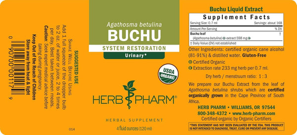 Herb Pharm, Buchu, 4 fl oz