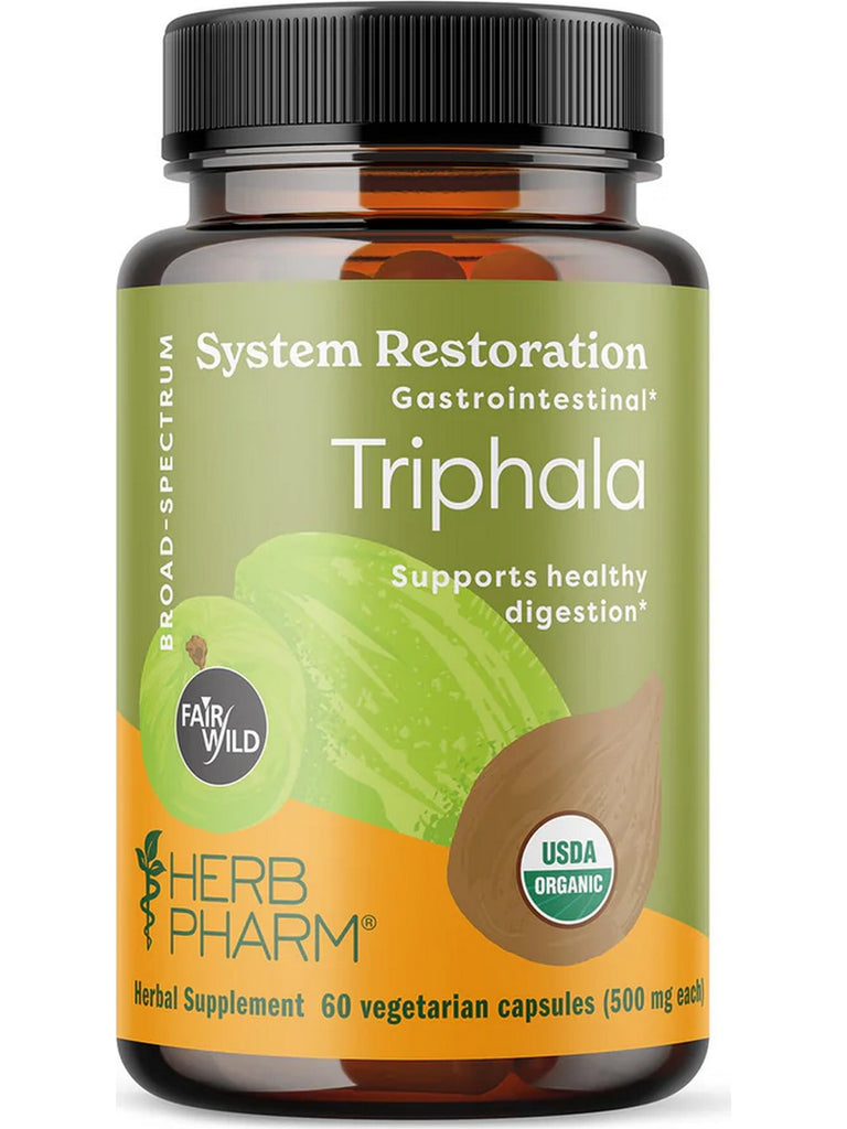 Herb Pharm, Triphala, 60 Vegetarian Capsules
