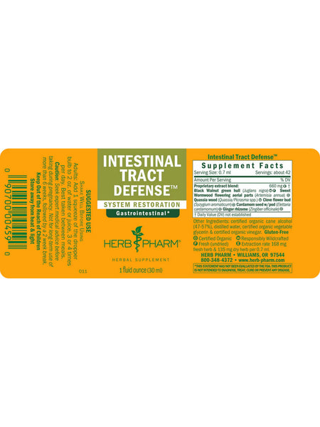 Herb Pharm, Intestinal Tract Defense, 1 fl oz