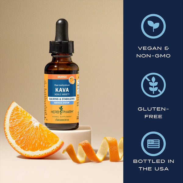 Herb Pharm, Kava, Orange, 1 fl oz