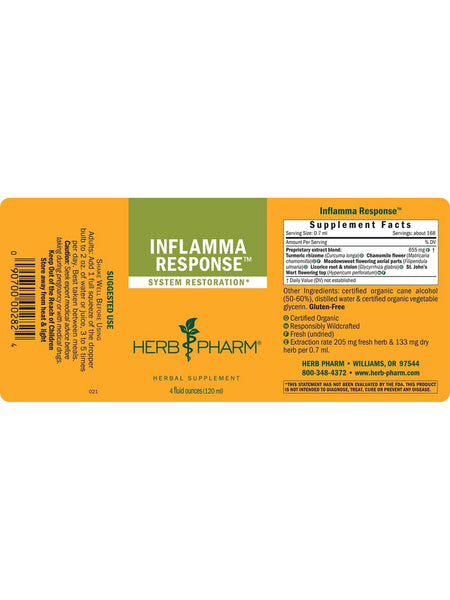 Herb Pharm, Inflamma Response, 4 fl oz