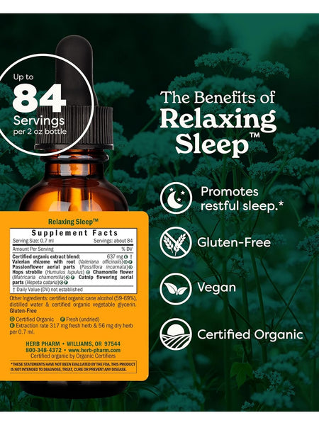 Herb Pharm, Relaxing Sleep, 2 fl oz