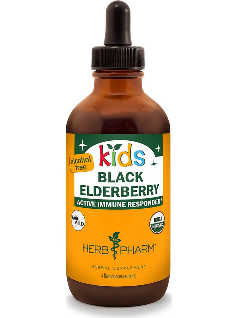 Herb Pharm, Kids Black Elderberry, Alcohol-Free, 4 fl oz