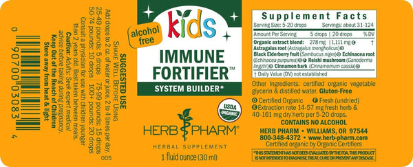 Herb Pharm, Kids Immune Fortifier, 1 fl oz