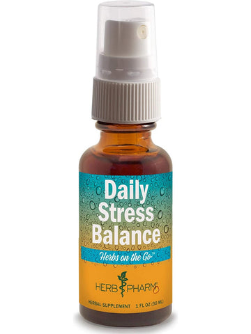 Herb Pharm, Herbs on the Go: Daily Stress Balance, 1 fl oz