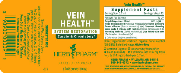 Herb Pharm, Vein Health, 1 fl oz