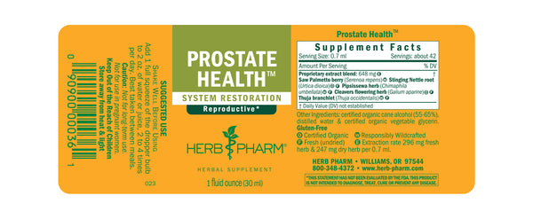 Herb Pharm, Prostate Health, 1 fl oz