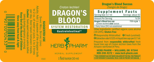 Herb Pharm, Dragon's Blood, 1 fl oz