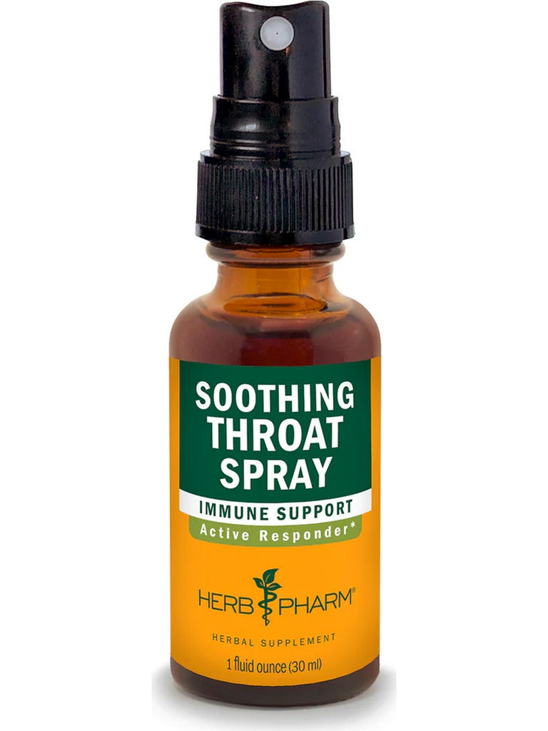 Herb Pharm, Soothing Throat Spray, 1 fl oz