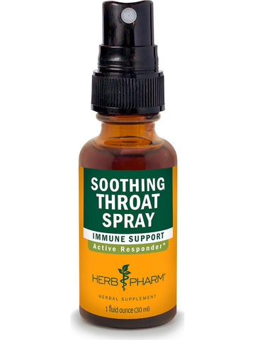 Herb Pharm, Soothing Throat Spray, 1 fl oz