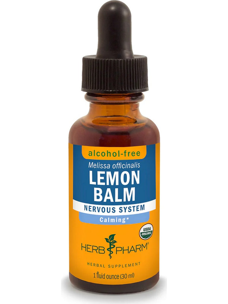 Herb Pharm, Lemon Balm, Alcohol Free, 1 fl oz