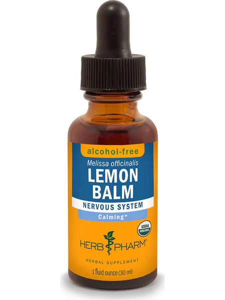 Herb Pharm, Lemon Balm, Alcohol Free, 1 fl oz