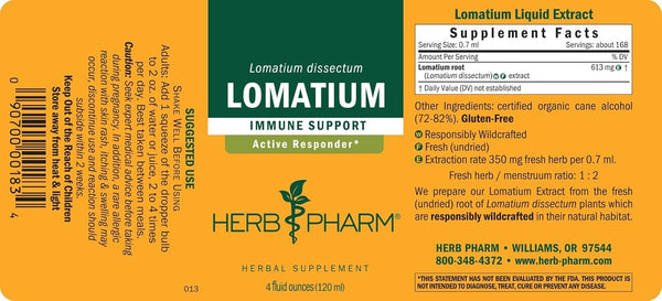Herb Pharm, Lomatium, 4 fl oz