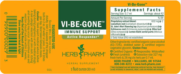 Herb Pharm, Vi-Be-Gone (formerly Virattack), 4 fl oz