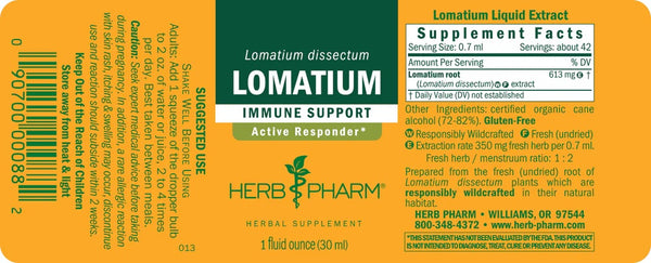 Herb Pharm, Lomatium, 1 fl oz