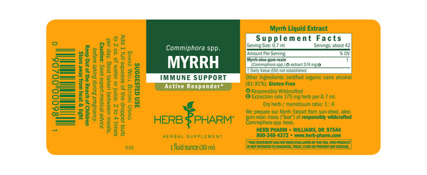 Herb Pharm, Myrrh, 1 fl oz