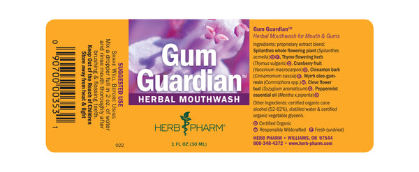 Herb Pharm, Gum Guardian, 1 fl oz