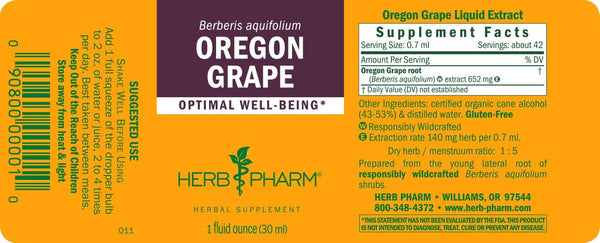 Herb Pharm, Oregon Grape, 1 fl oz