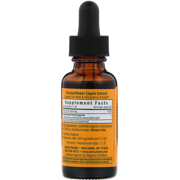 Herb Pharm, Passionflower, 1 fl oz