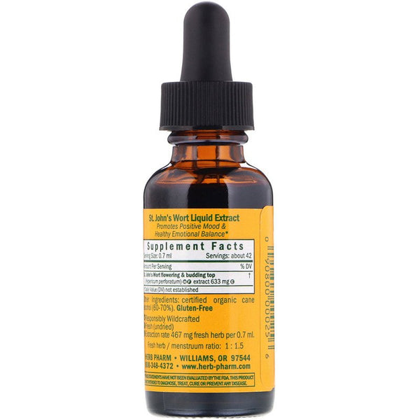 Herb Pharm, St. John's Wort, 1 fl oz