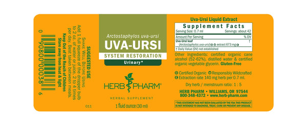 Herb Pharm, Uva-Ursi, 1 fl oz