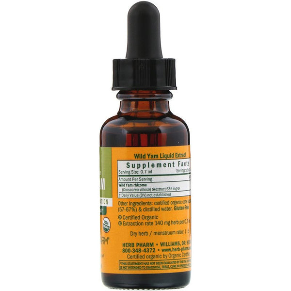 Herb Pharm, Wild Yam, 1 fl oz