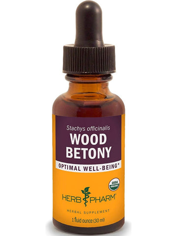 Herb Pharm, Wood Betony, 1 fl oz