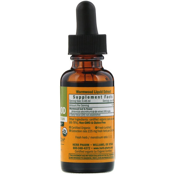 Herb Pharm, Wormwood, 1 fl oz